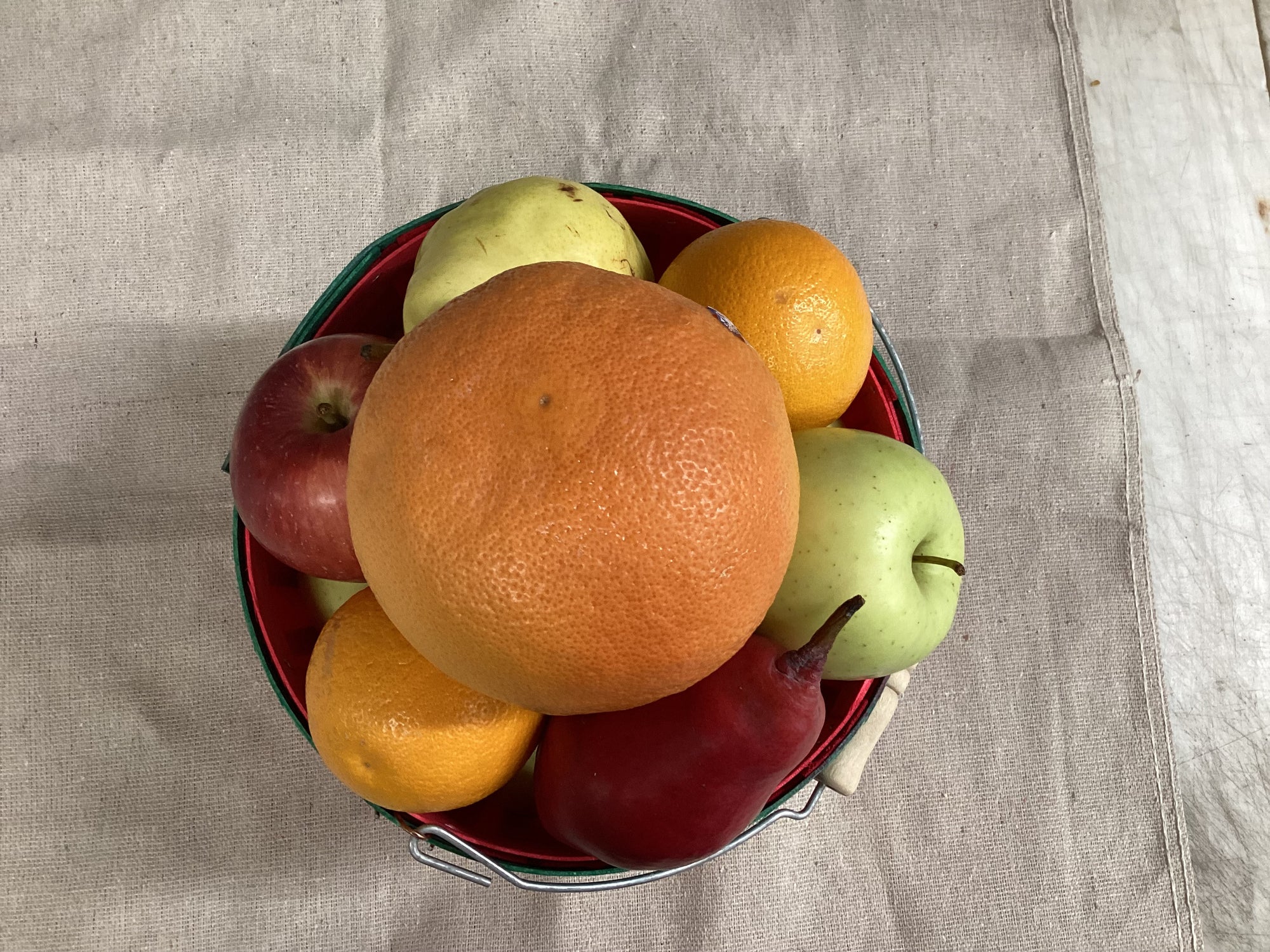 Half Peck Fruit Basket