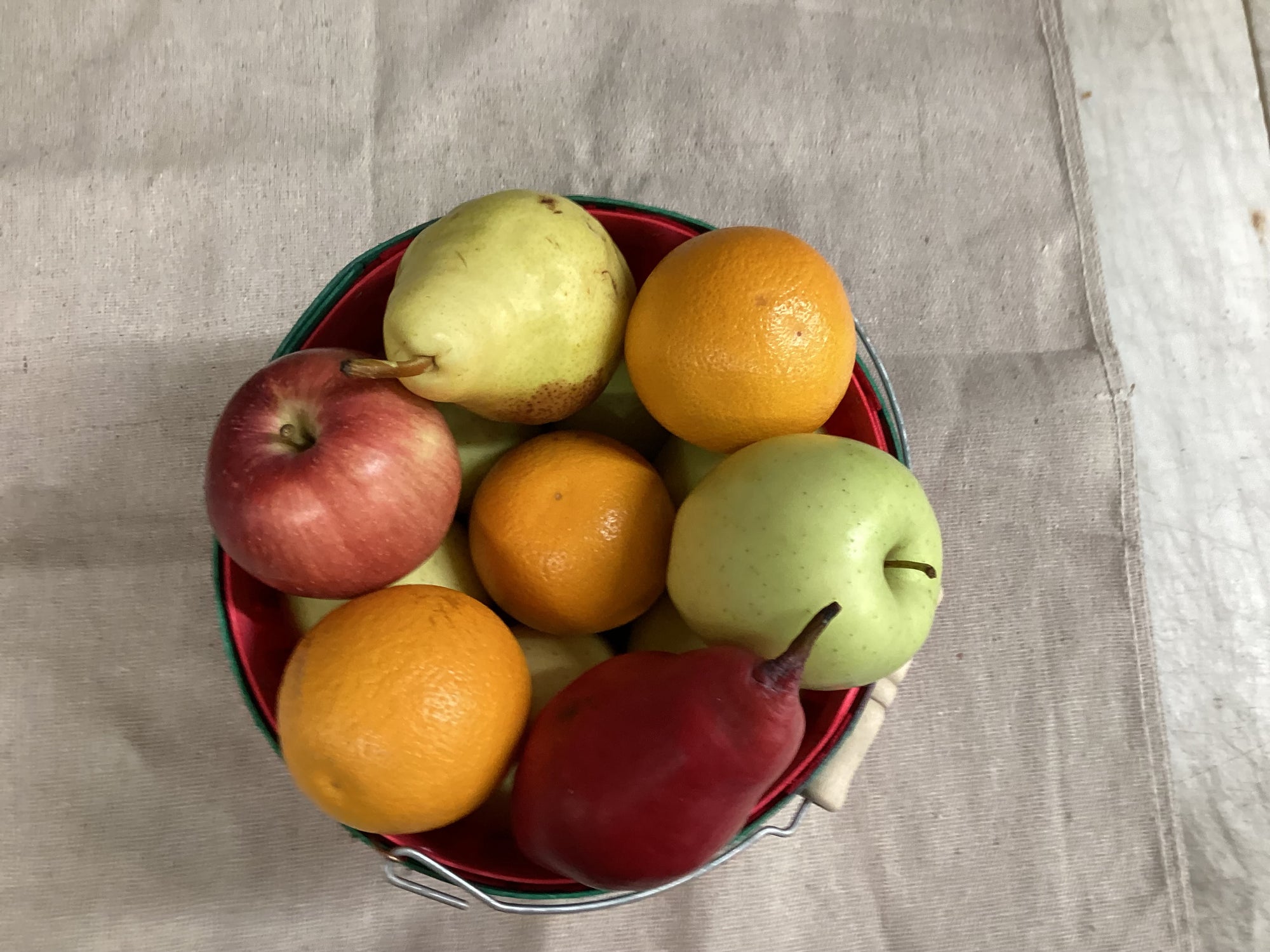 Half Peck Fruit Basket
