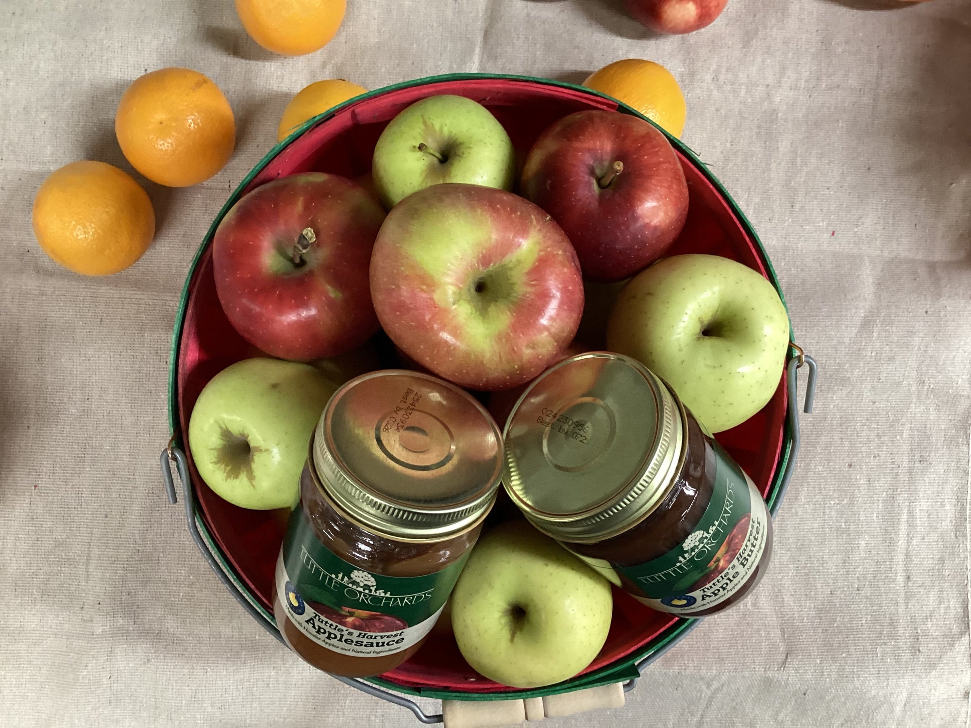 Apple Lover Peck Fruit Basket