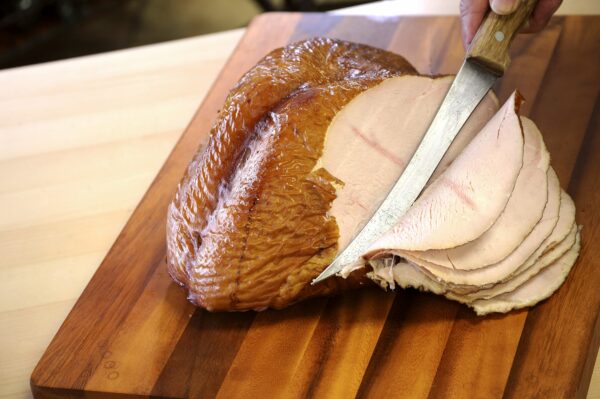 Smoked Turkey Breast (Bone-In) 6-8lb (Price listed is 50% deposit, approx. total price $71.92)