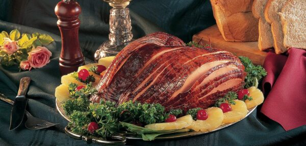 Smoked Sliced Spiral Turkey Breast (Bone-In) 7-9lb (Price listed is 50% deposit, approx. total price $86.32)