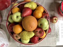 Load image into Gallery viewer, Fruit Mix Half Bushel Round Top Basket
