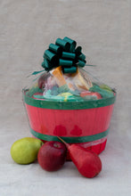 Load image into Gallery viewer, Gourmet Cheese and Fruit Peck Fruit Basket
