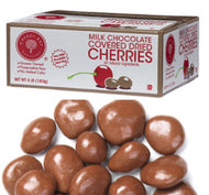 Pre-Order Dried Milk Chocolate Covered Cherries 4lb Box